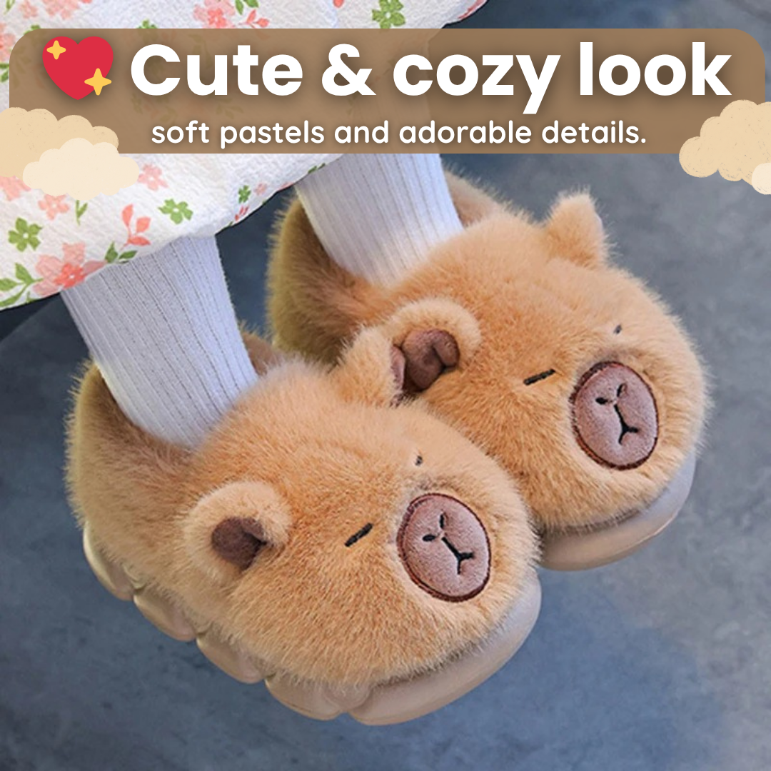 Capybara Puffy Cute – Extra Cushy